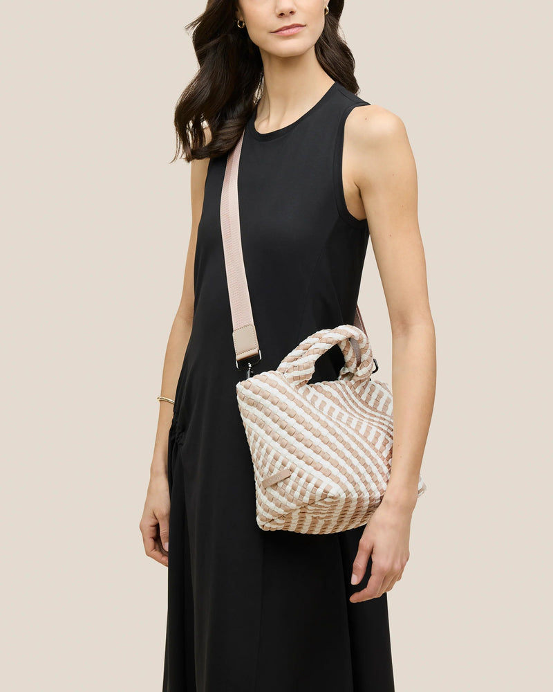 St. Barths Small Tote Striped Geo