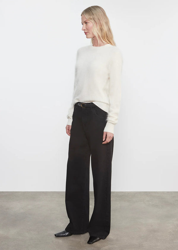 Longhair Cashmere Easy Crew