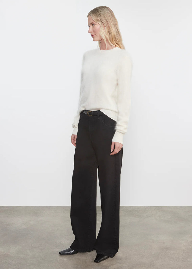 Longhair Cashmere Easy Crew