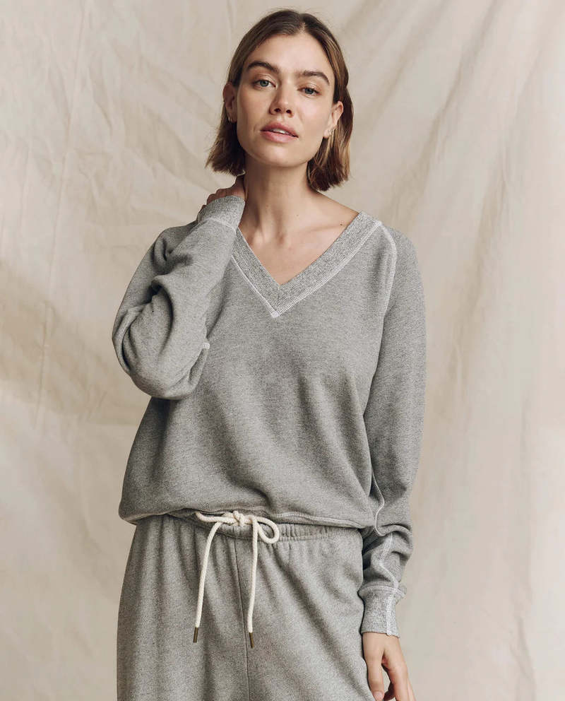 The V Neck Sweatshirt