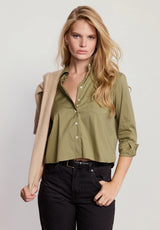 The Boxy Long Sleeve Boxy Crop