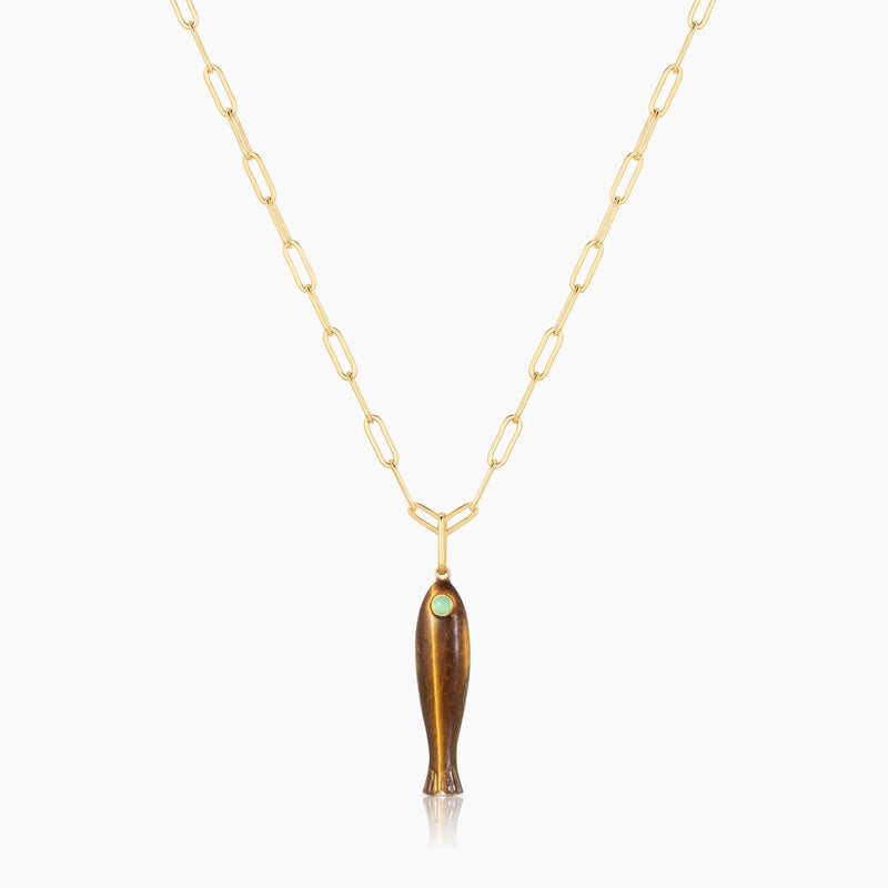 Fortuna Tiger’s Eye Charm