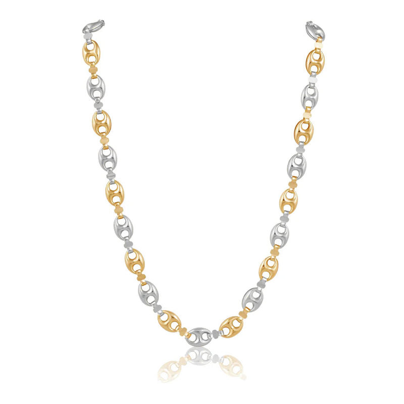 Roxanne Chain Two Toned Necklace