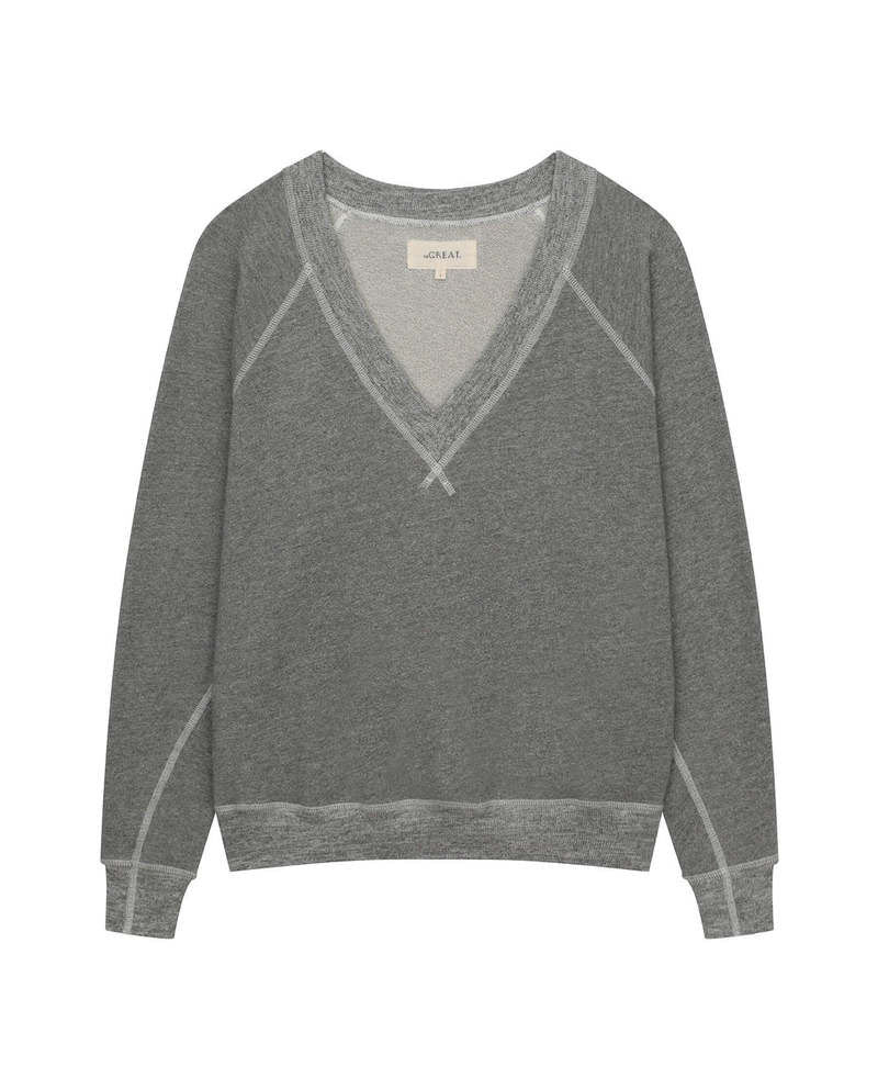 The V Neck Sweatshirt