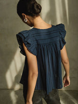 Claudia Flutter Top