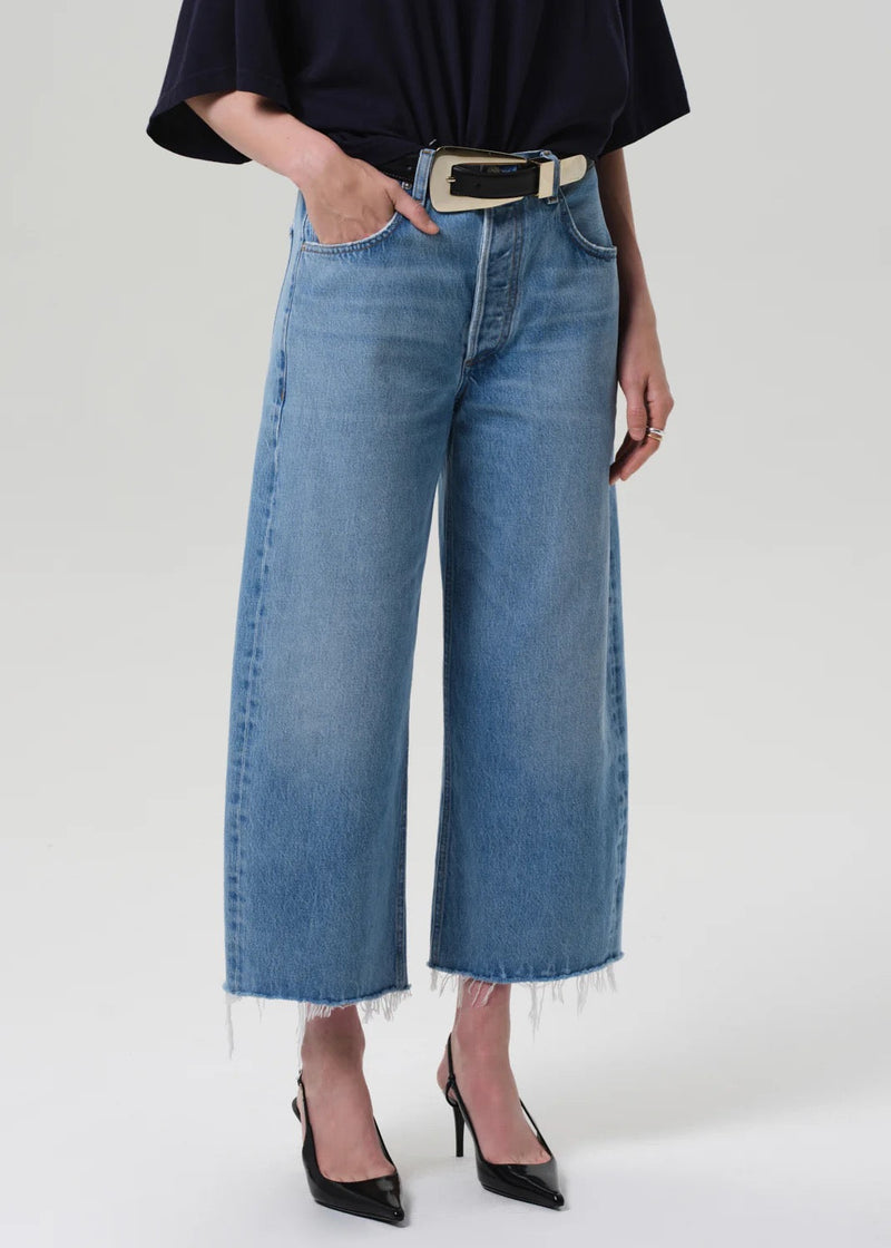 Ayla Raw Hem Crop
