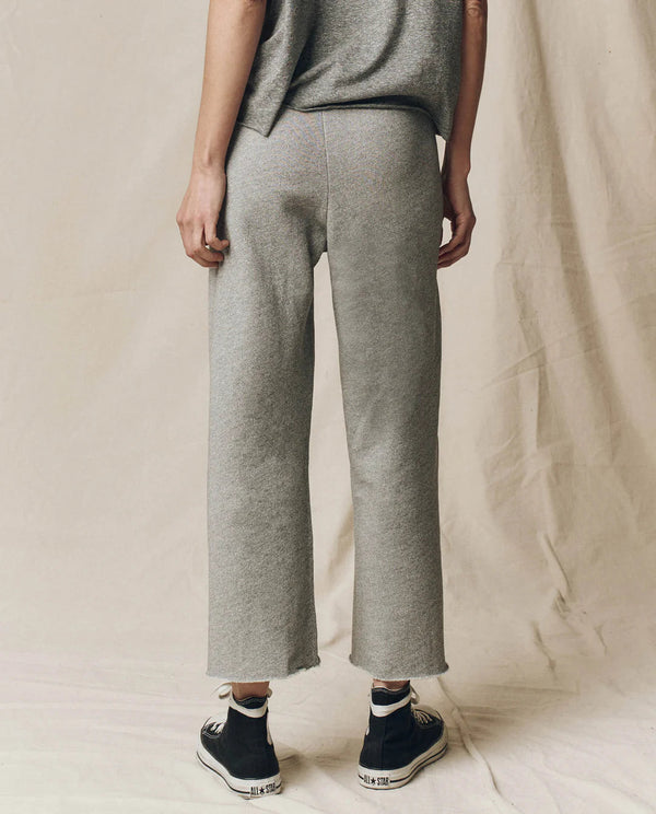 The Wide Leg Cropped Sweatpant