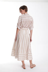 Spencer Striped Blouse