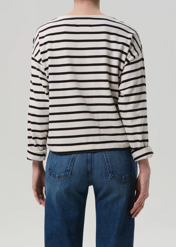 Boat Neck Long Sleeve