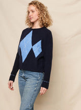Argyle Pullover Sweater