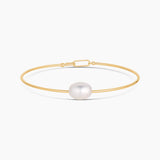 Isla Pearl Bangle Bracelet