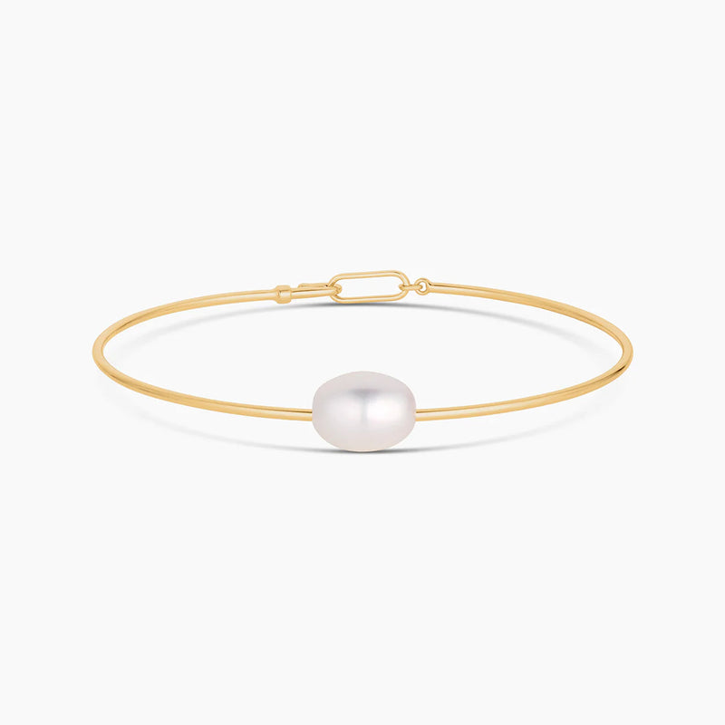 Isla Pearl Bangle Bracelet