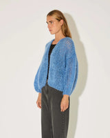 Mohair Bomber Cardigan