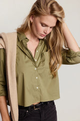 The Boxy Long Sleeve Boxy Crop