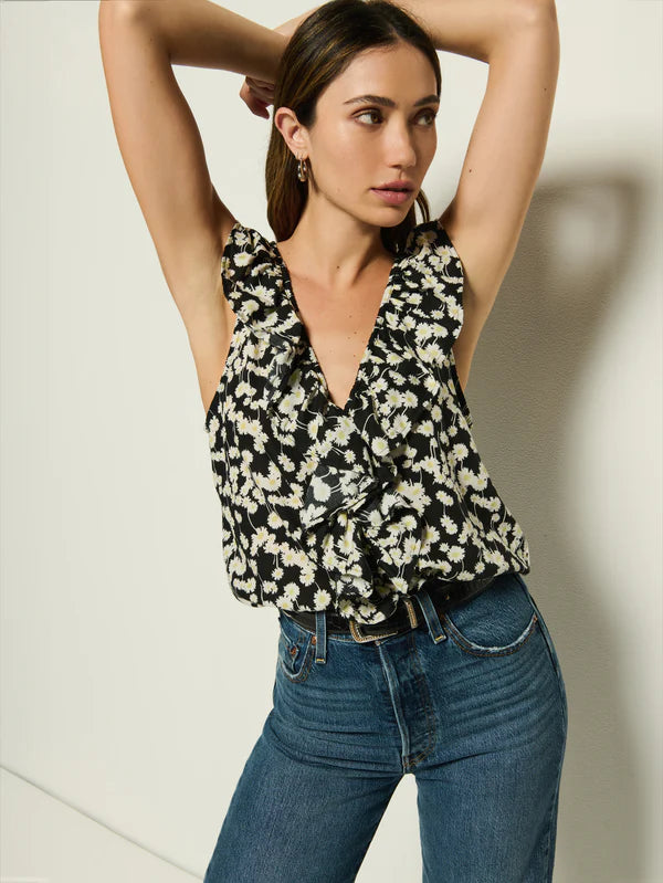 Ella Ruffle Top