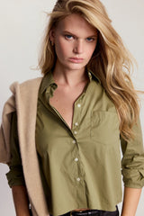 The Boxy Long Sleeve Boxy Crop