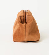 Rowe Suede Clutch Leather Bag