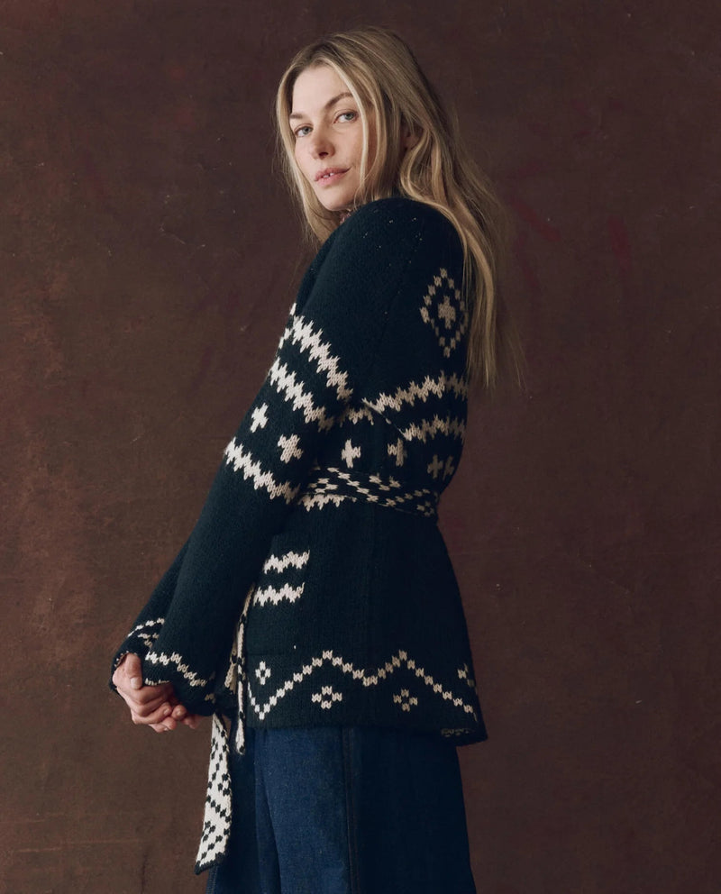 THE REVERSIBLE SHEPHERD CARDIGAN