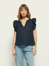 Claudia Flutter Top