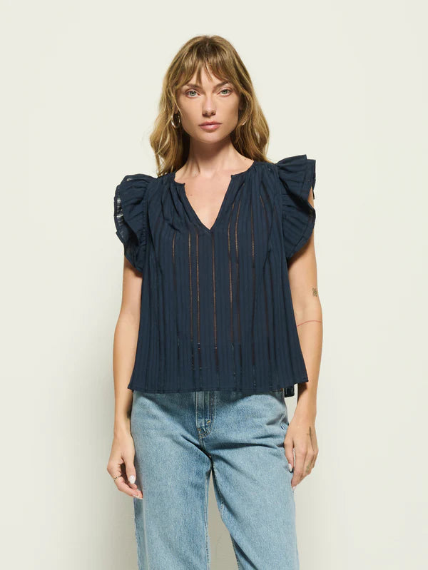 Claudia Flutter Top