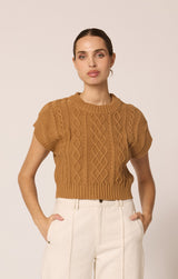 Gigi Cropped Sweater Vest
